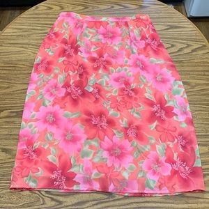 Long modest Worthington Woman skirt